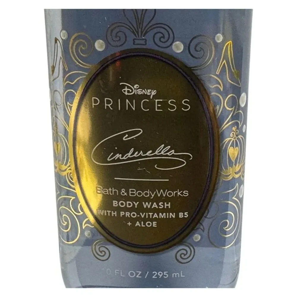 Bath Body Works Disney Cinderella Body Wash 10oz Pro Vitamin B5 Aloe 2 Pack